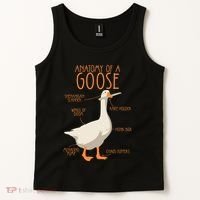 Anatomy Of A Goose Water Bird Duckling Tank Top thumb 2