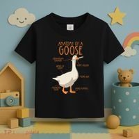 Anatomy Of A Goose Water Bird Duckling Toddler T-Shirt thumb 3