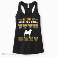 Anatomy Of An American Akita Women's Tank Top thumb 0