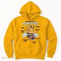 Anatomy Of A Honeybee Bumblebee Hoodie thumb 0