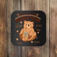 Anatomy Of A Grizzly Bear Coaster thumb 0
