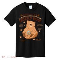 Anatomy Of A Grizzly Bear Kids T-Shirt thumb 0