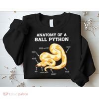 Anatomy Of A Ball Python Reptile Snake Owner Sweatshirt thumb 2