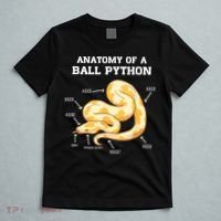 Anatomy Of A Ball Python Reptile Snake Owner T-Shirt thumb 5