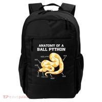 Anatomy Of A Ball Python Reptile Snake Owner Backpack thumb 0