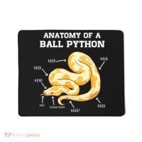 Anatomy Of A Ball Python Reptile Snake Owner Mousepad thumb 0
