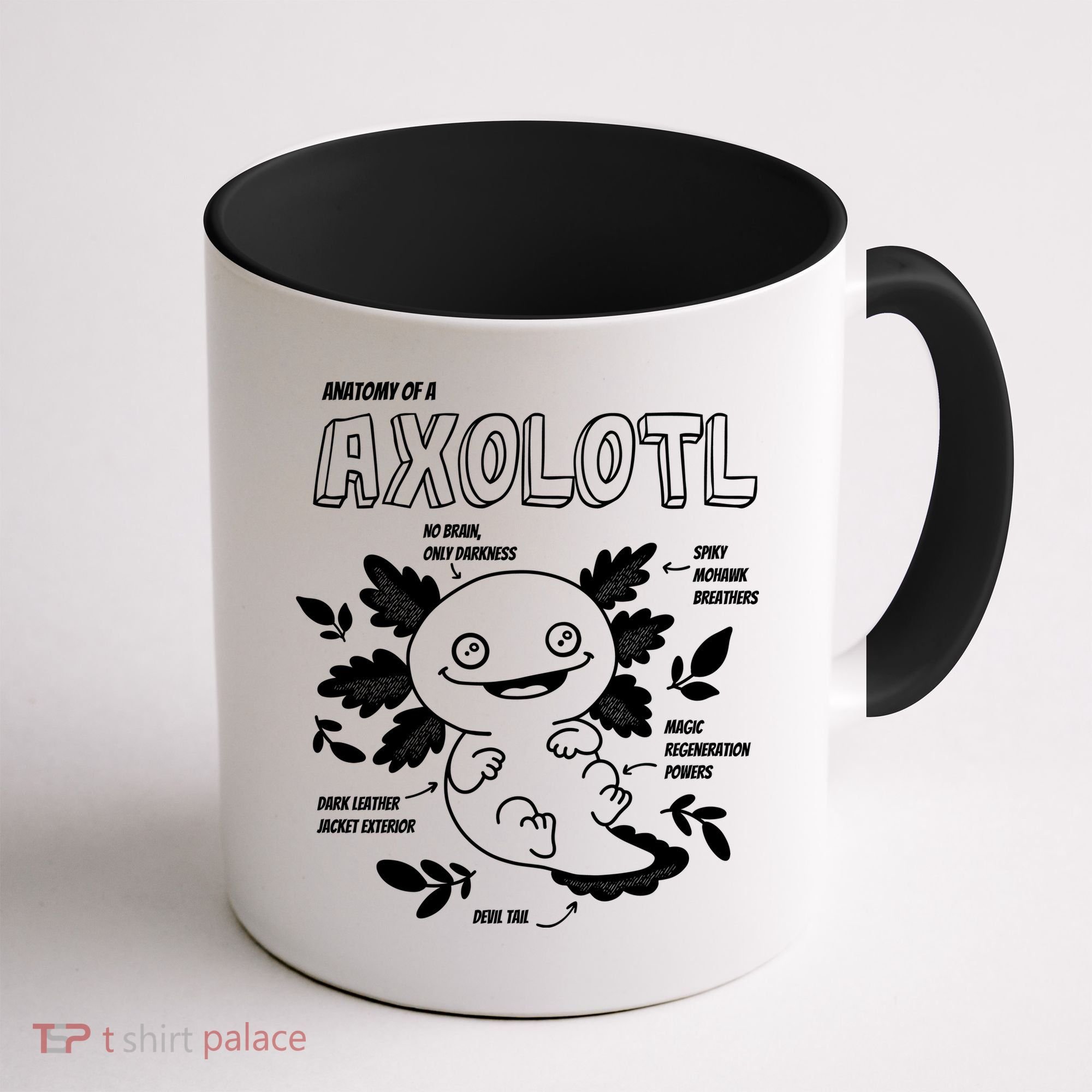 Anatomy Of A Axolotl Coffee Mug