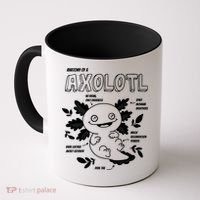 Anatomy Of A Axolotl Coffee Mug thumb 0