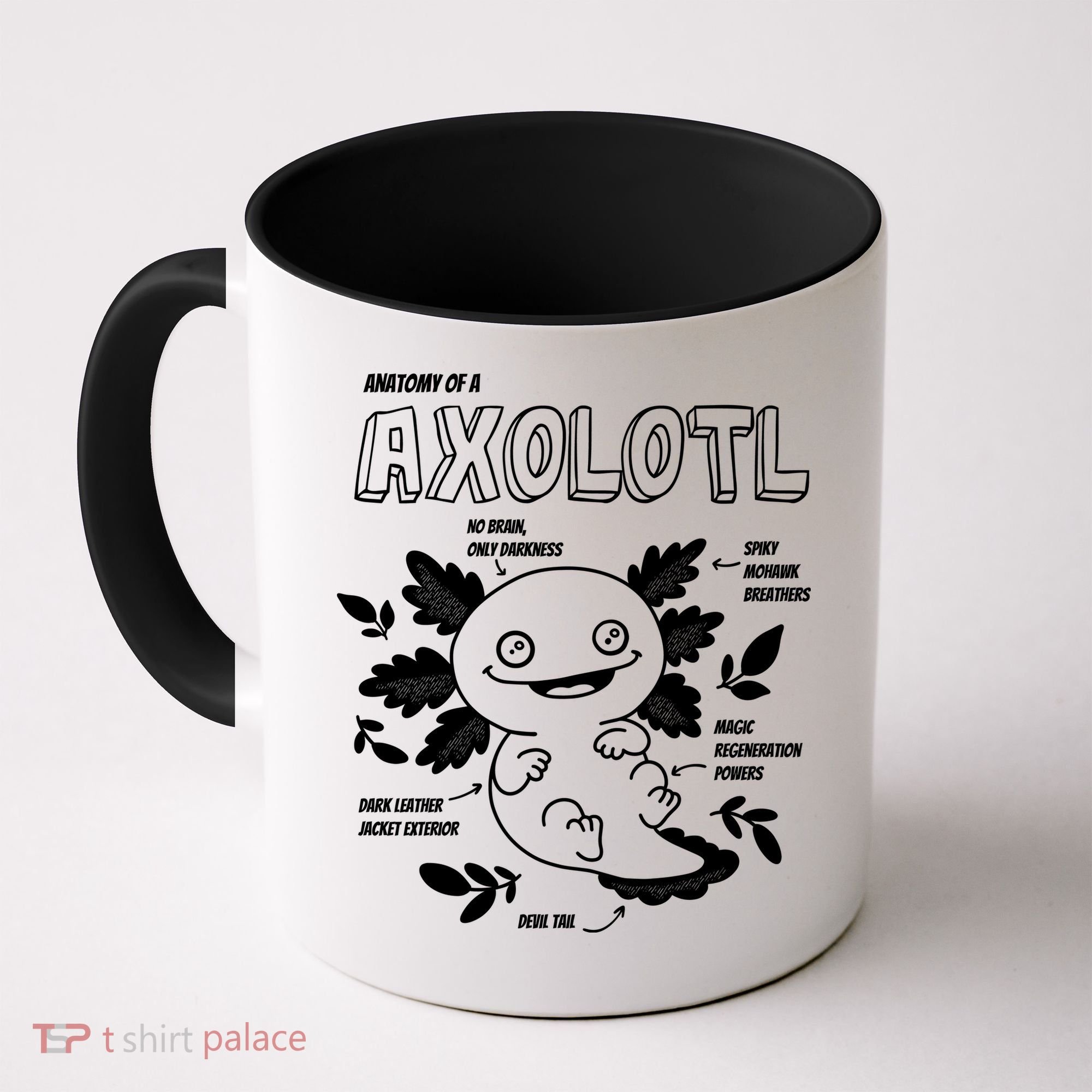 Anatomy Of A Axolotl Coffee Mug