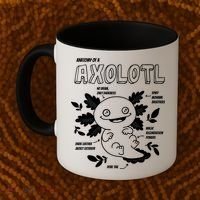 Anatomy Of A Axolotl Coffee Mug thumb 2