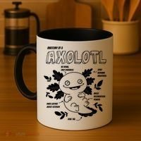 Anatomy Of A Axolotl Coffee Mug thumb 4