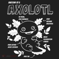 Anatomy Of A Axolotl Tumbler thumb 3