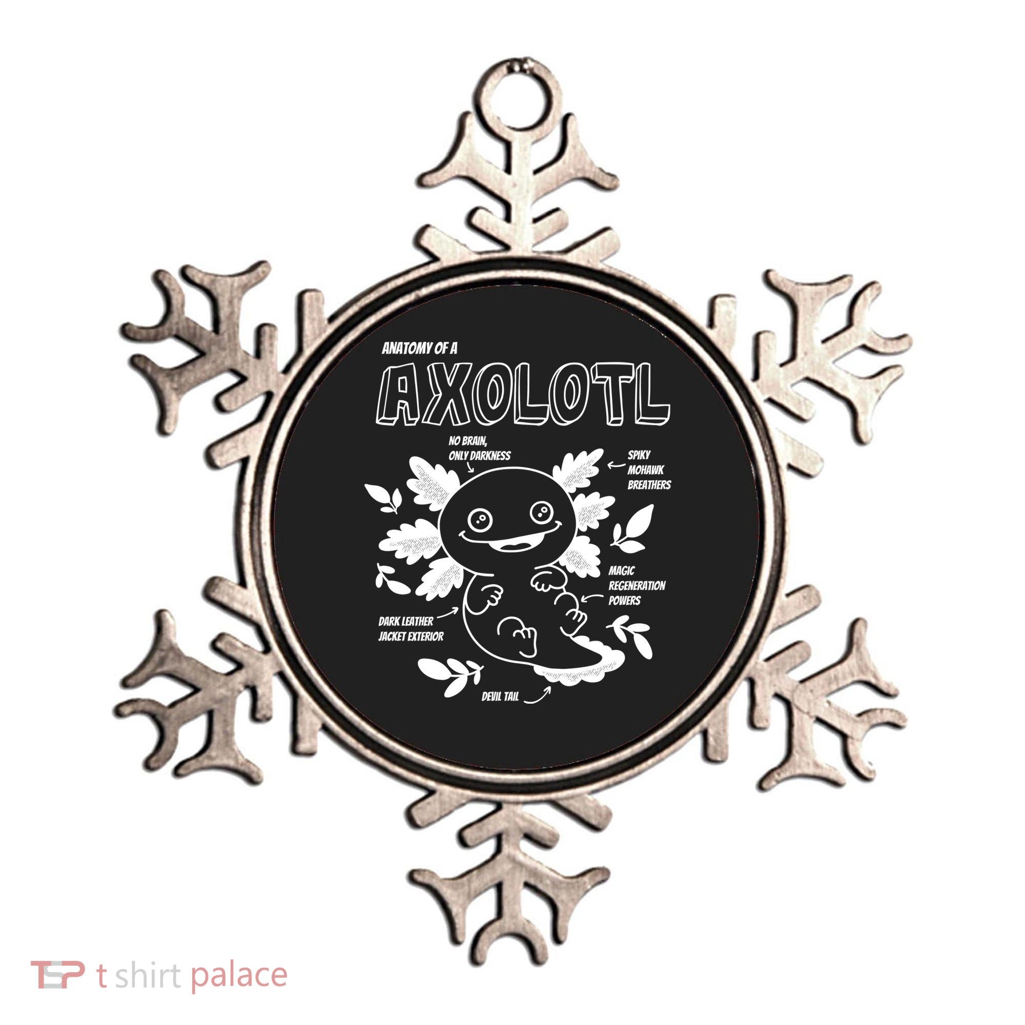 Anatomy Of A Axolotl Ornament