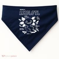 Anatomy Of A Axolotl USA-Made Doggie Bandana thumb 0