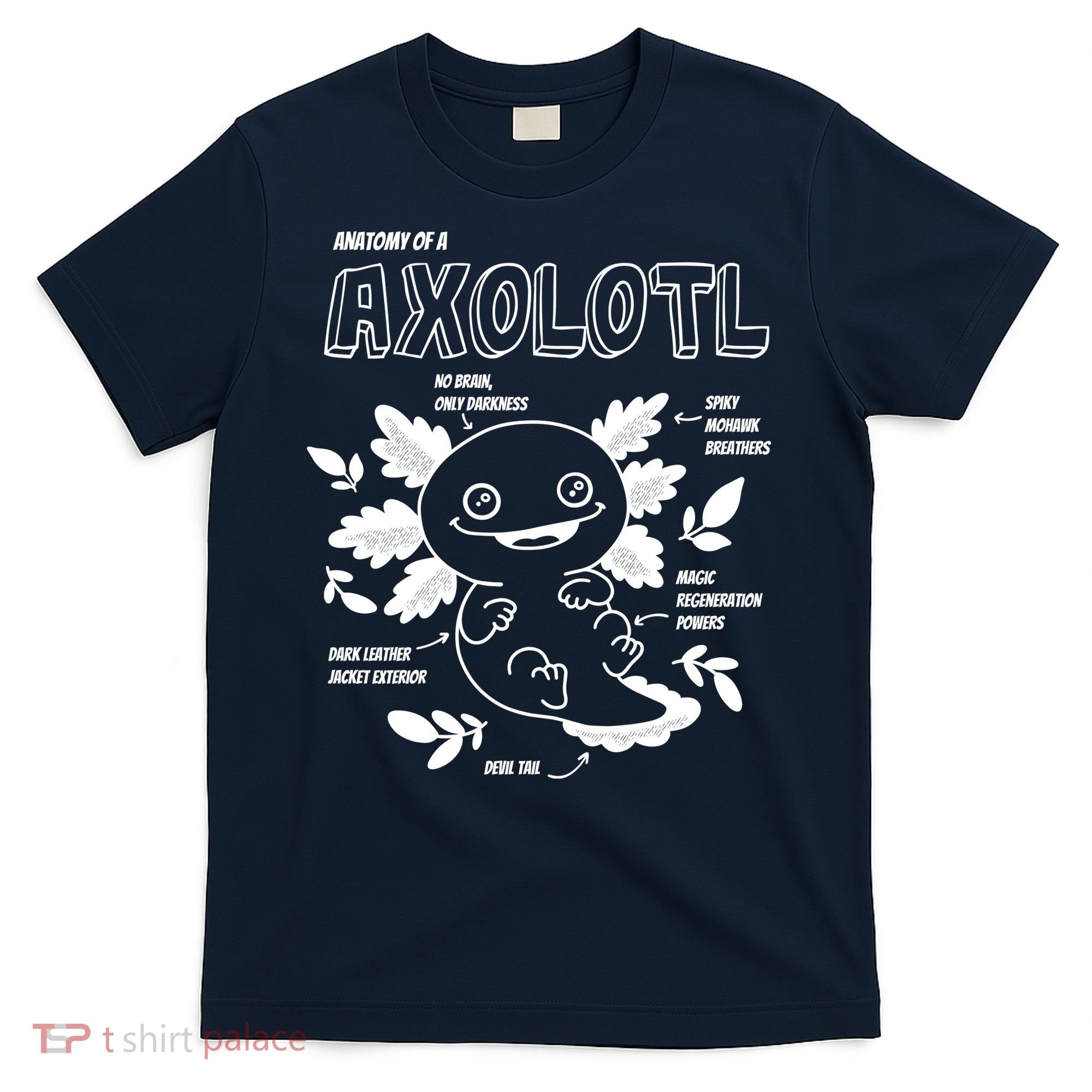 Anatomy Of A Axolotl T-Shirt