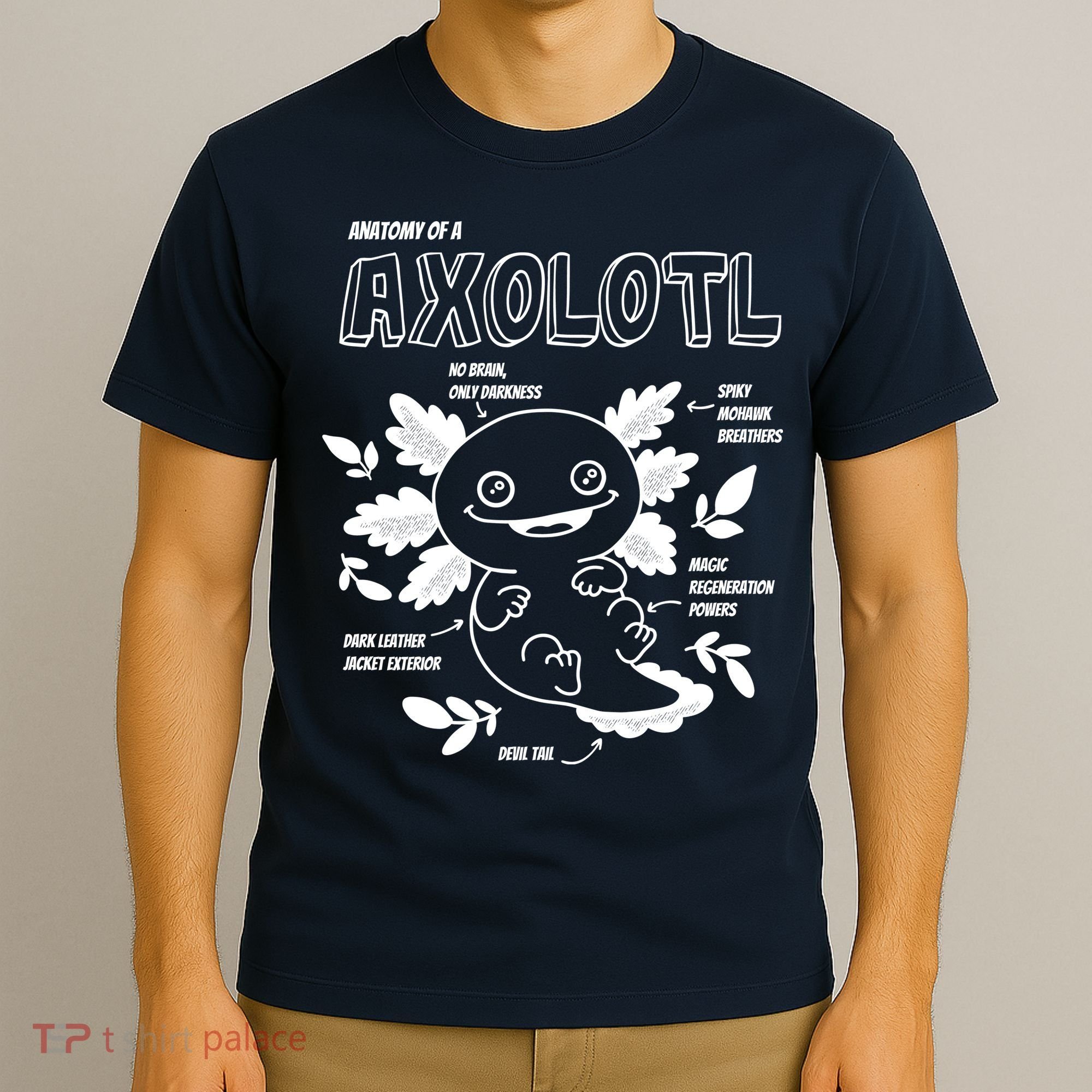 Anatomy Of A Axolotl T-Shirt