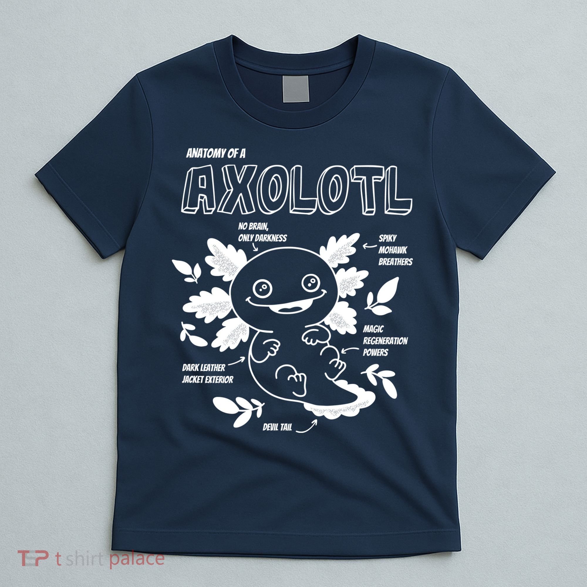 Anatomy Of A Axolotl T-Shirt