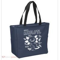 Anatomy Of A Axolotl Tote Bag thumb 2