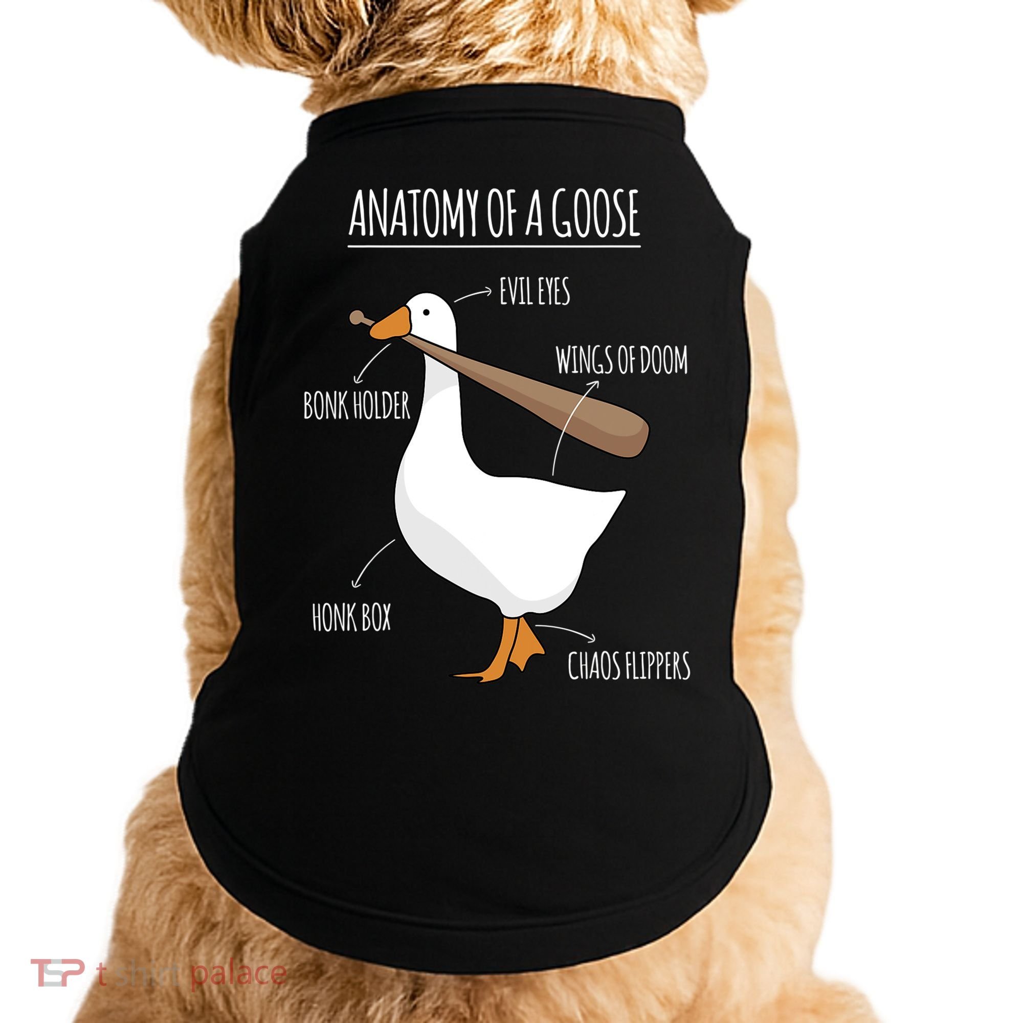 Anatomy Of A Goose Meme Doggie Tank