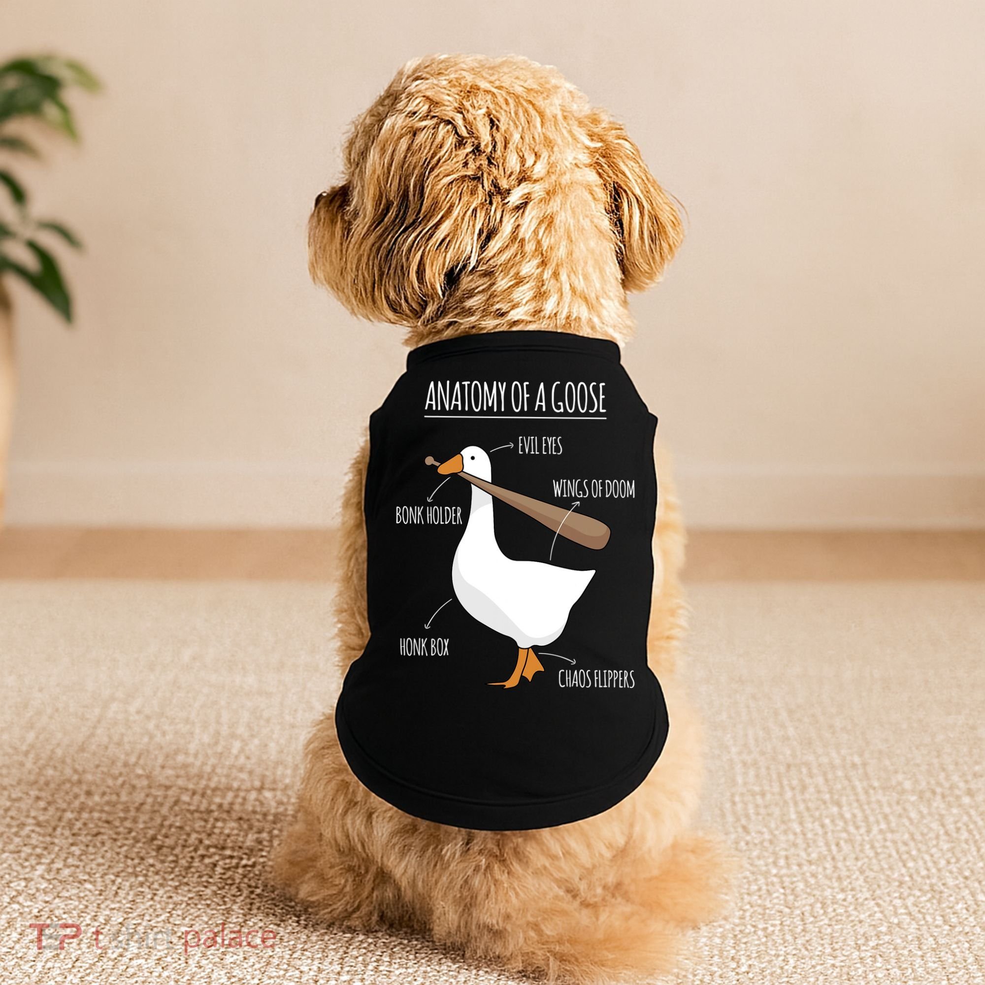 Anatomy Of A Goose Meme Doggie Tank