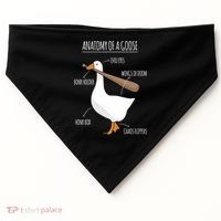 Anatomy Of A Goose Meme USA-Made Doggie Bandana thumb 0