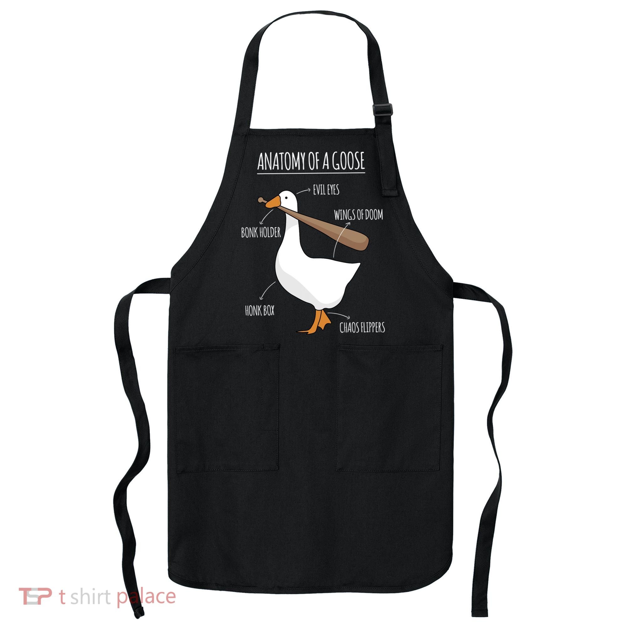 Anatomy Of A Goose Meme Apron