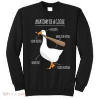 Anatomy Of A Goose Meme Sweatshirt thumb 0