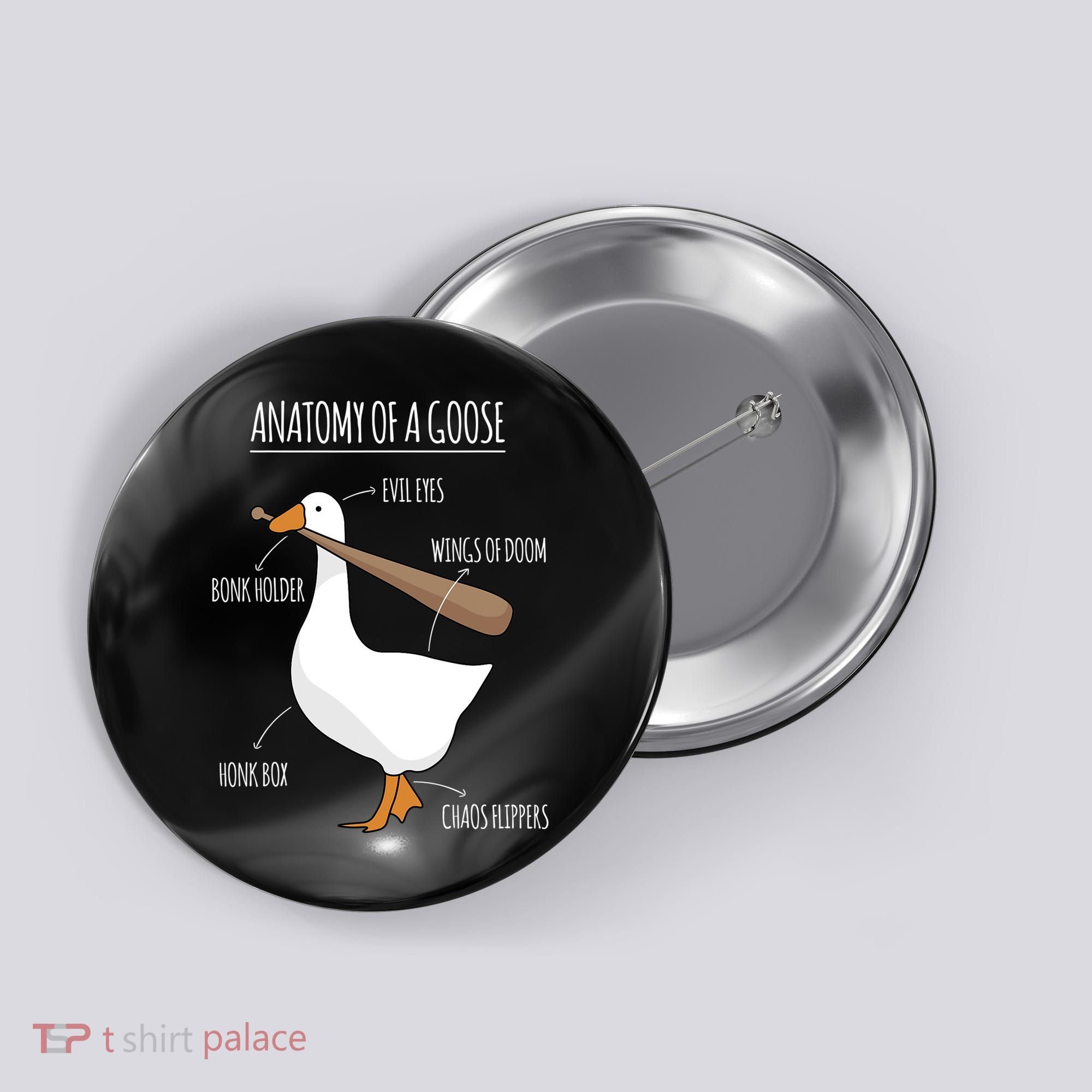 Anatomy Of A Goose Meme Button