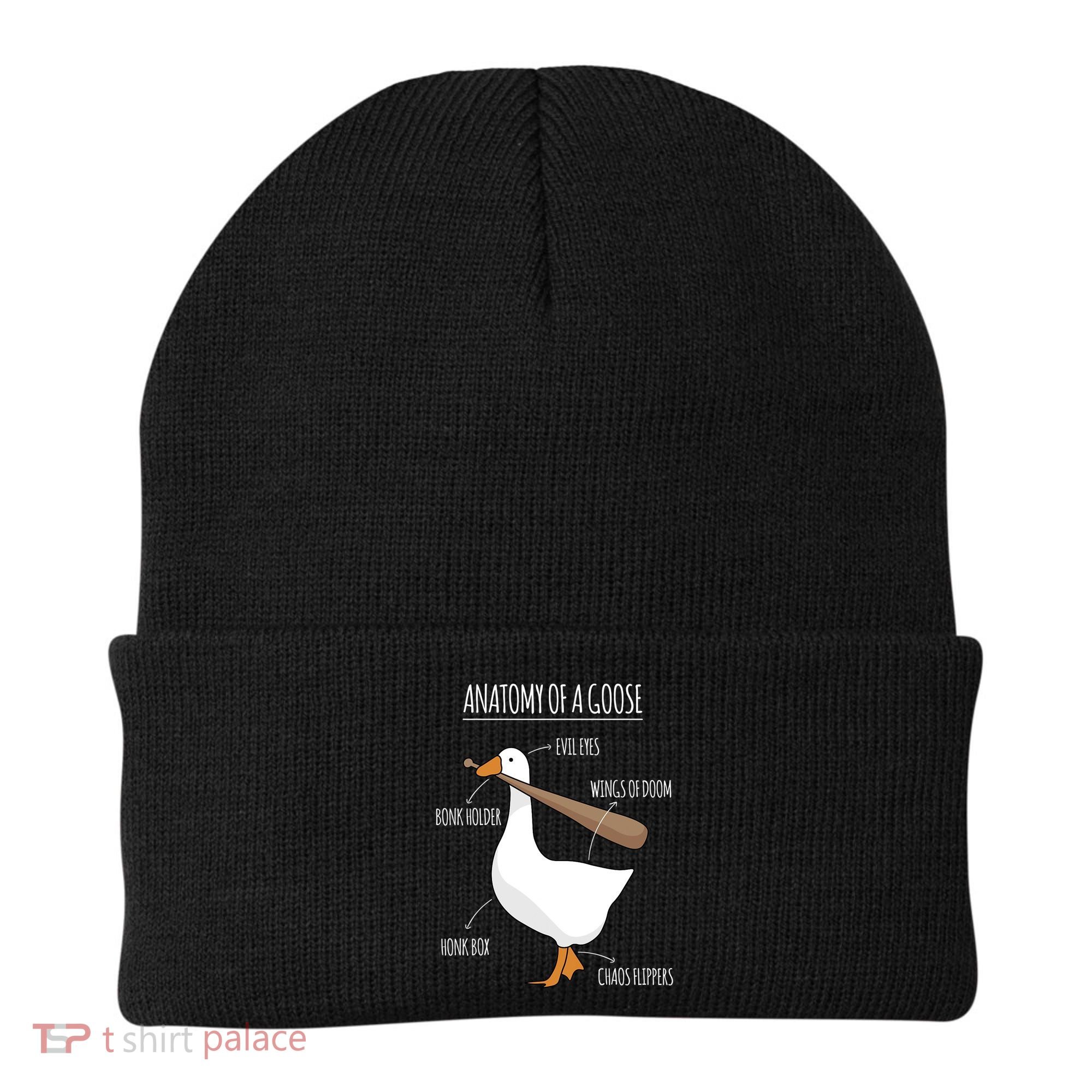 Anatomy Of A Goose Meme Beanie