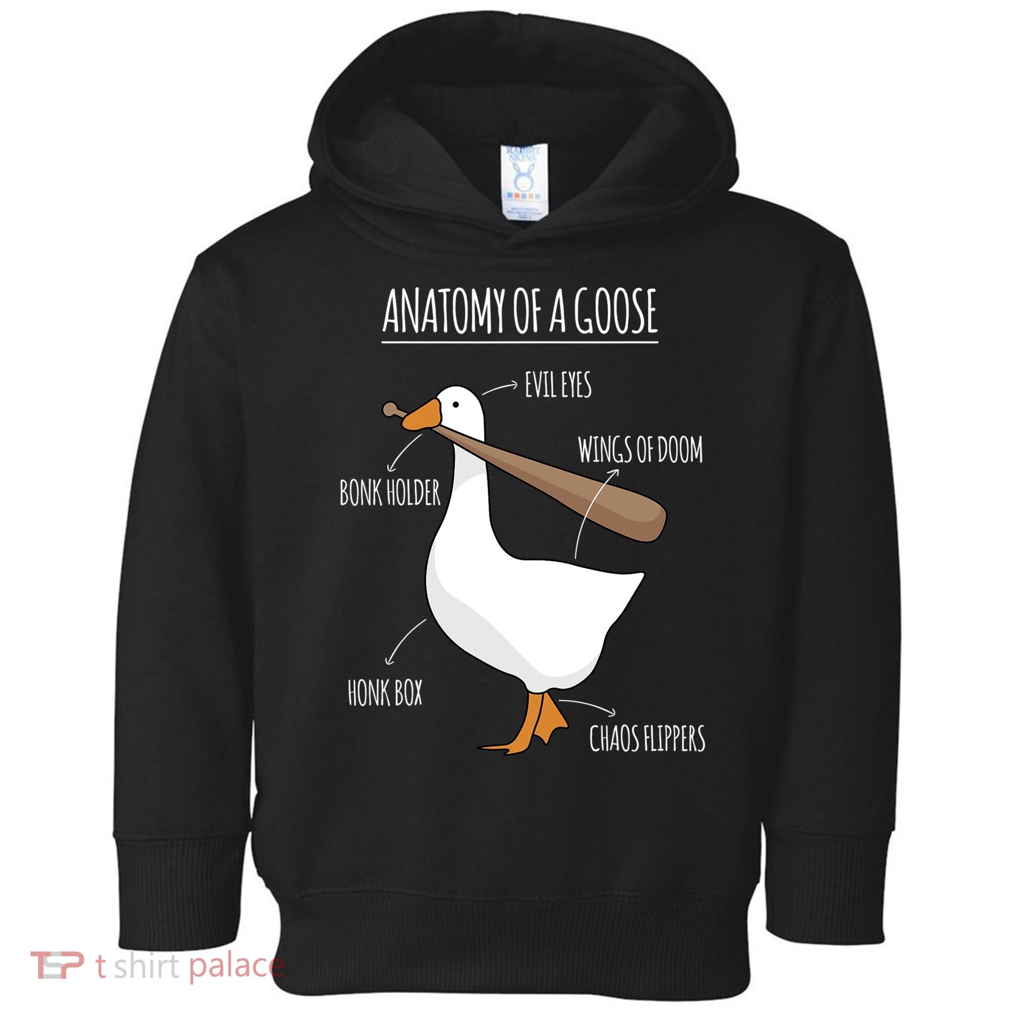 Anatomy Of A Goose Meme Toddler Hoodie