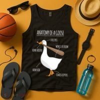 Anatomy Of A Goose Meme Tank Top thumb 4