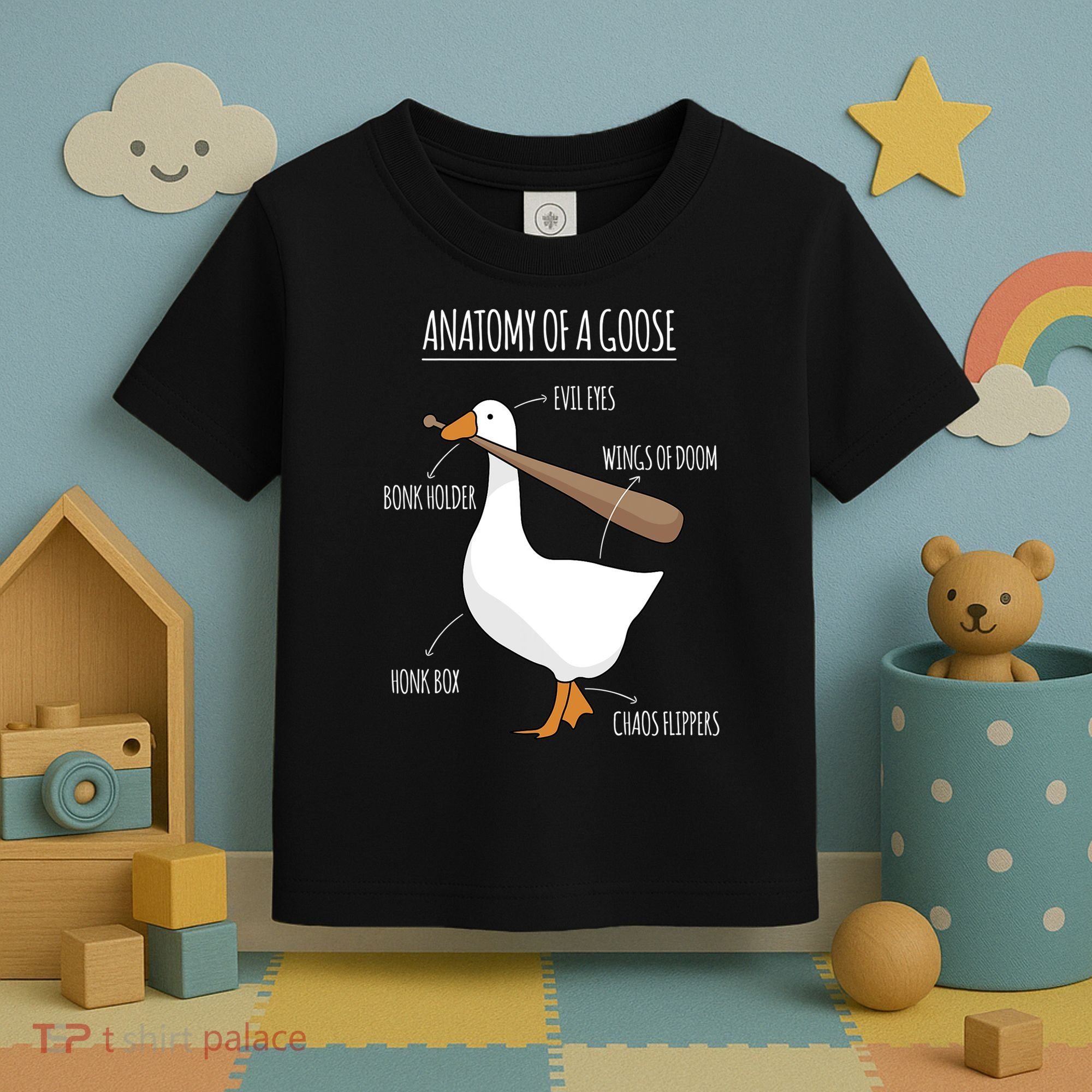 Anatomy Of A Goose Meme Toddler T-Shirt
