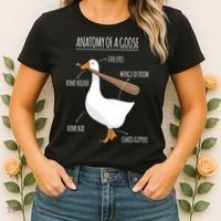 Anatomy Of A Goose Meme Women's T-Shirt thumb 2