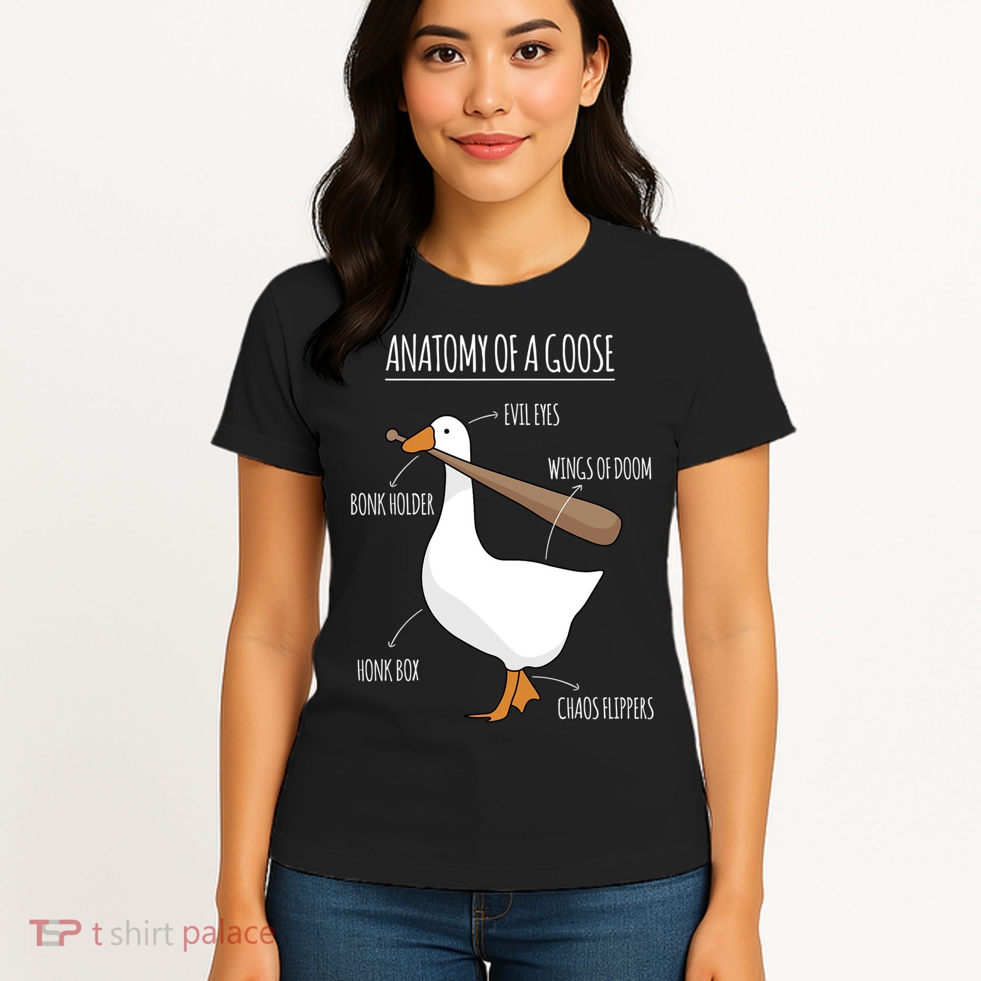 Anatomy Of A Goose Meme Women's T-Shirt