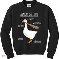 Anatomy Of A Goose Meme Kids Sweatshirt thumb 0