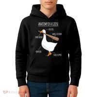 Anatomy Of A Goose Meme Kids Hoodie thumb 4
