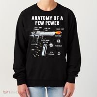 Anatomy Of A Pew Pewer Women's Sweatshirt thumb 0