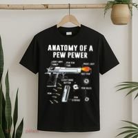 Anatomy Of A Pew Pewer T-Shirt thumb 2
