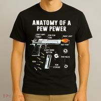 Anatomy Of A Pew Pewer T-Shirt thumb 3