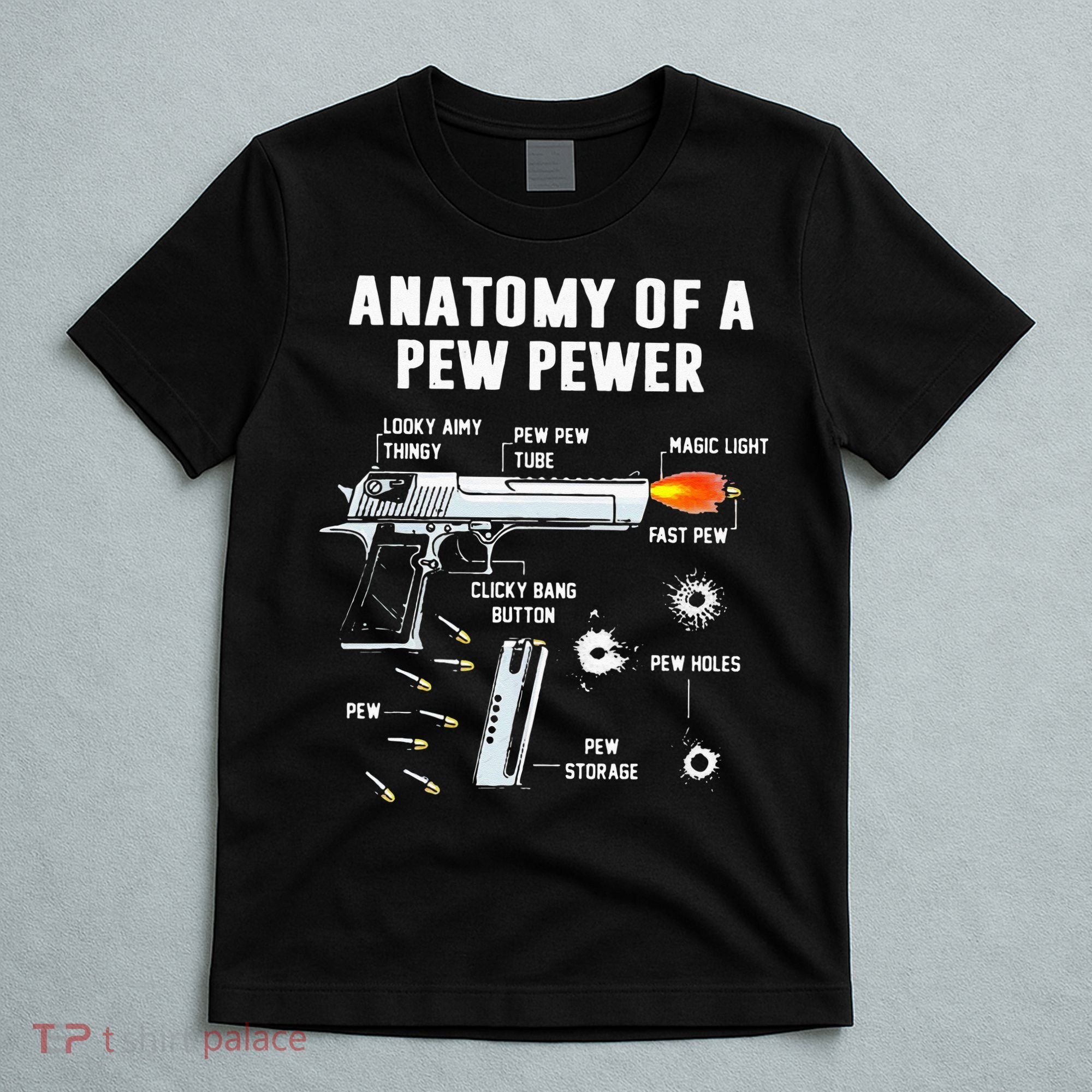 Anatomy Of A Pew Pewer T-Shirt