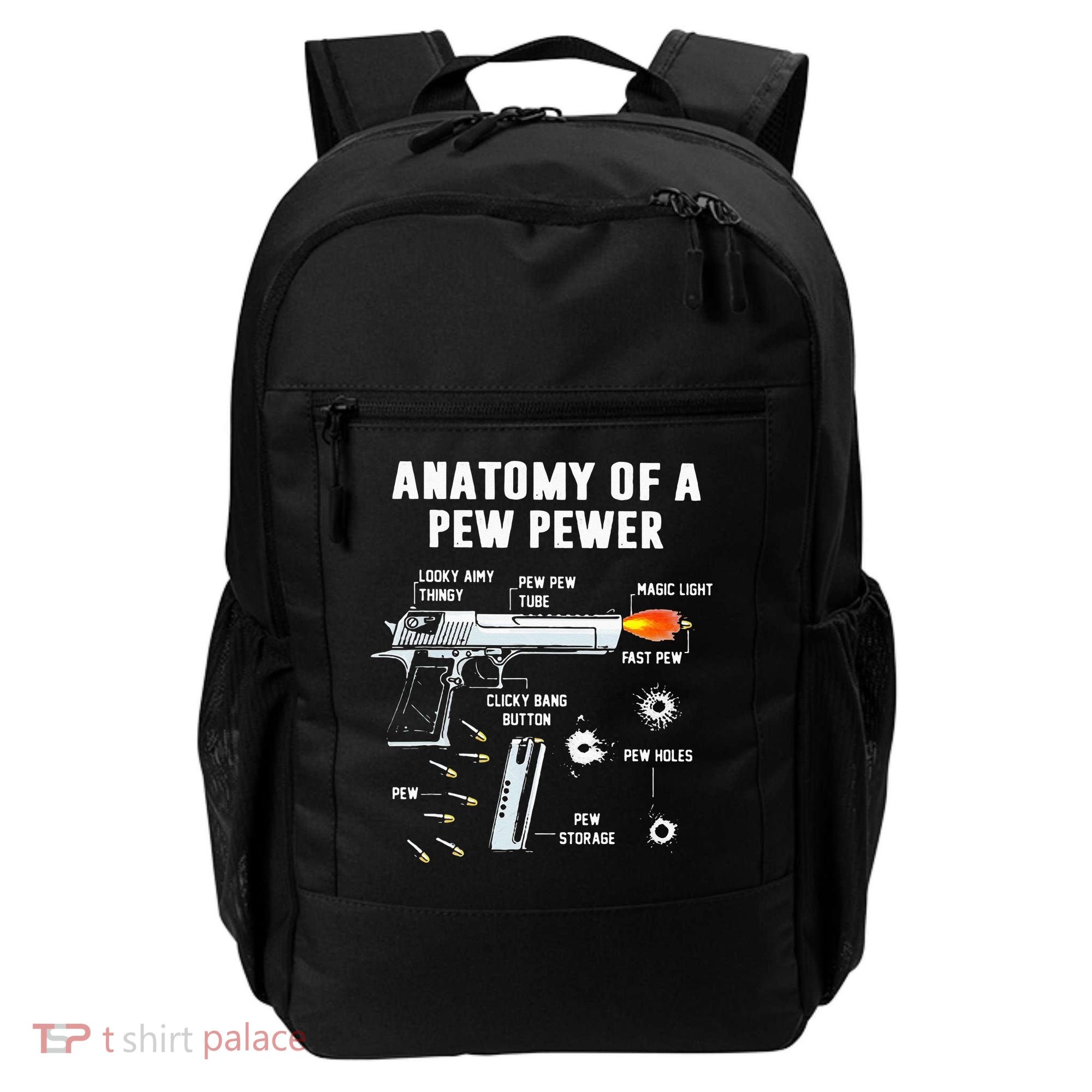 Anatomy Of A Pew Pewer Backpack