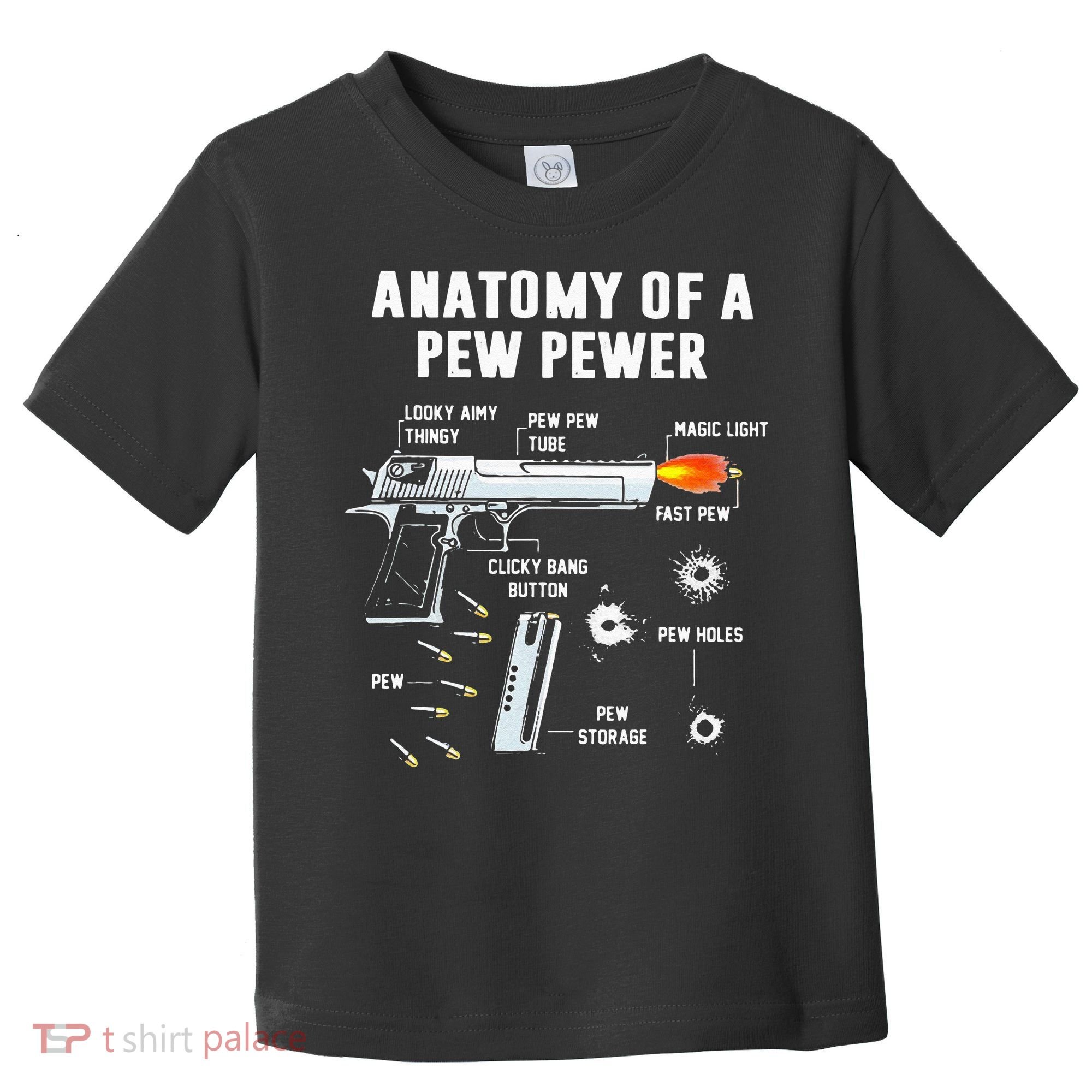 Anatomy Of A Pew Pewer Toddler T-Shirt