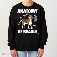 Anatomy Of A Beagle Meaningful Gift Women's Sweatshirt thumb 0