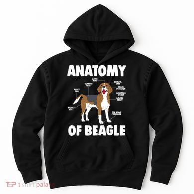 Anatomy Of A Beagle Meaningful Gift Hoodie