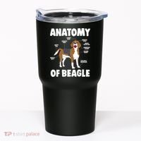 Anatomy Of A Beagle Meaningful Gift Tumbler thumb 0