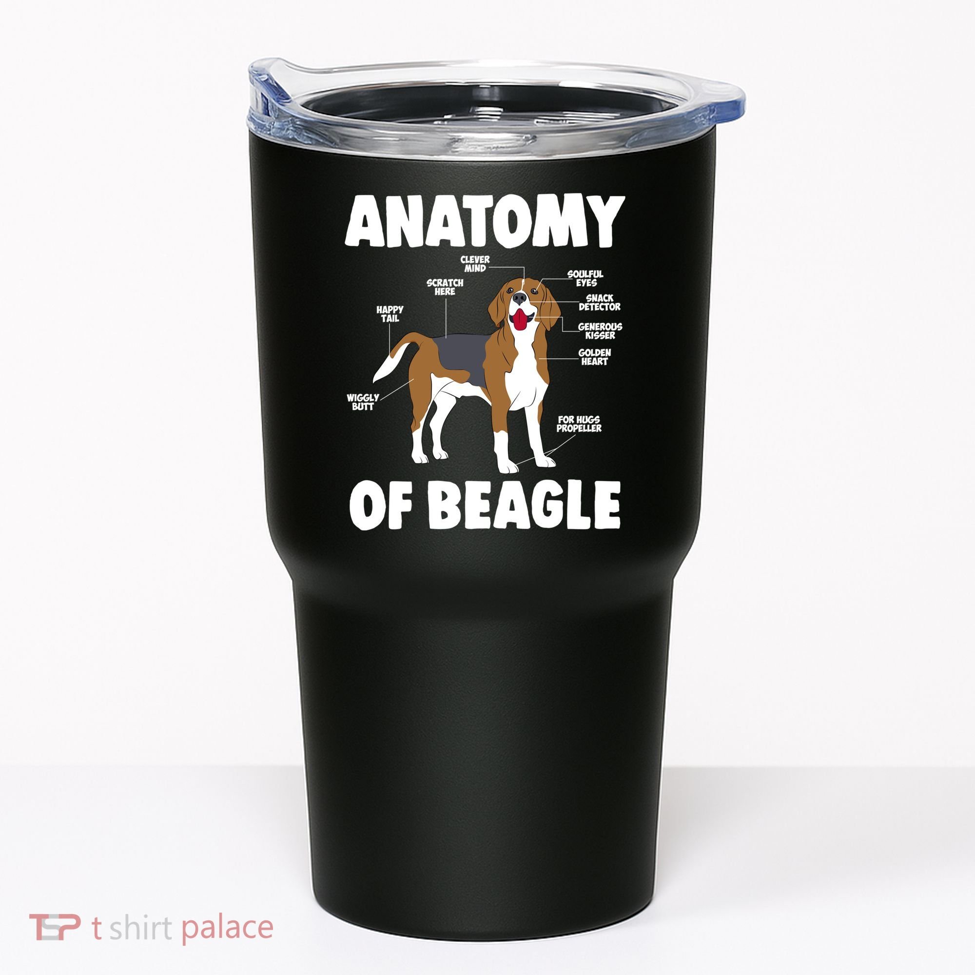 Anatomy Of A Beagle Meaningful Gift Tumbler