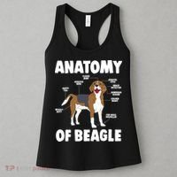 Anatomy Of A Beagle Meaningful Gift Women's Tank Top thumb 3