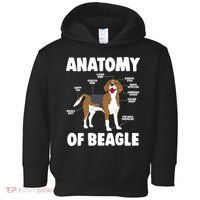 Anatomy Of A Beagle Meaningful Gift Toddler Hoodie thumb 0