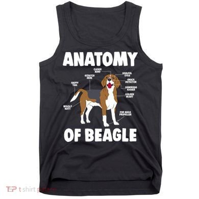 Anatomy Of A Beagle Meaningful Gift Tank Top