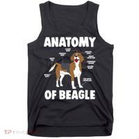 Anatomy Of A Beagle Meaningful Gift Tank Top thumb 0